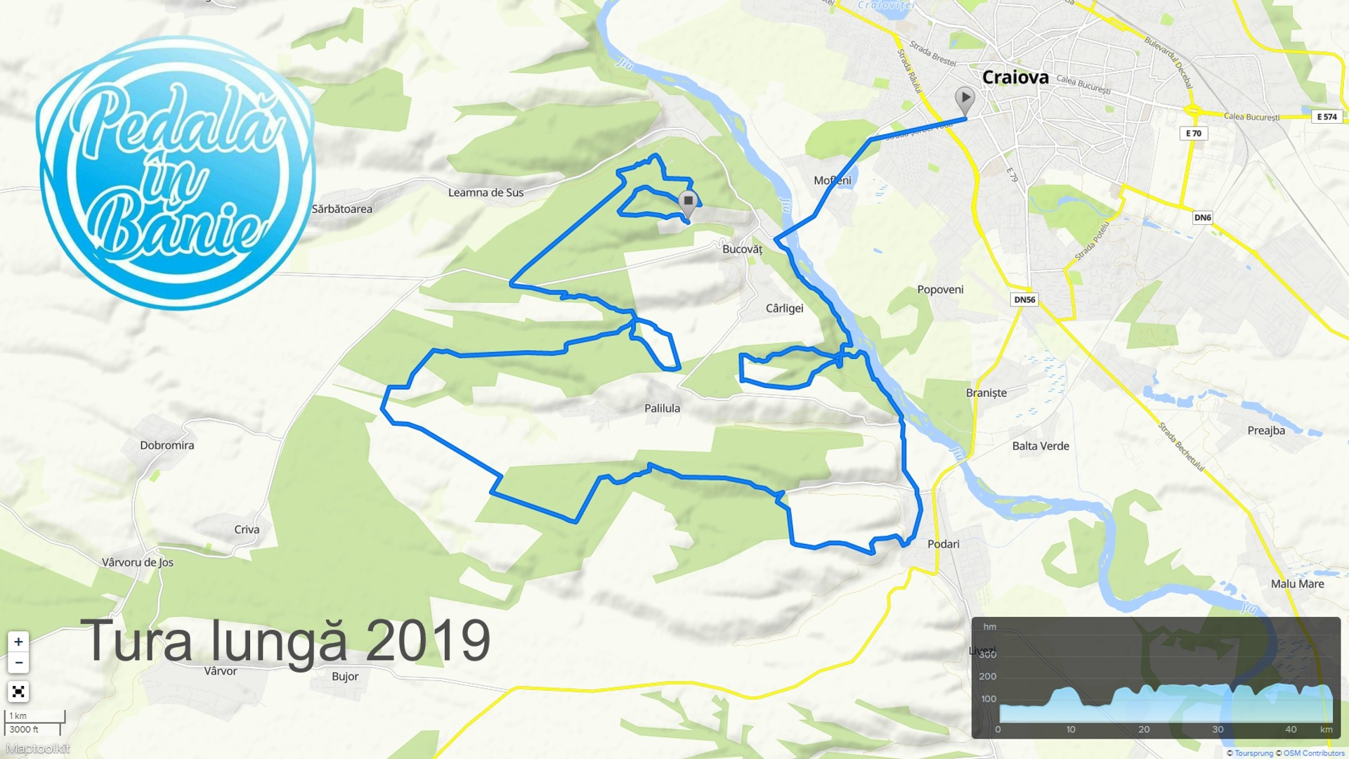 Pedală în Bănie 2019 tura lungă